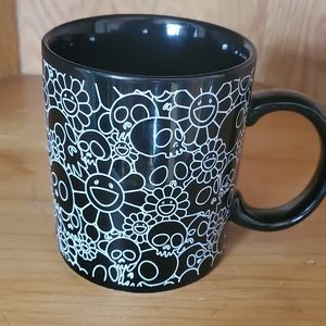 Takashi Murakami x complexcon Chicago Flower and Skill print mug